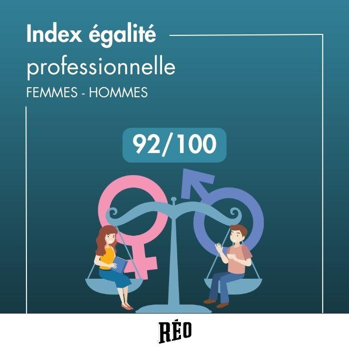 score index égalité professionnelle Fromagerie Réo camembert Normandie AOP