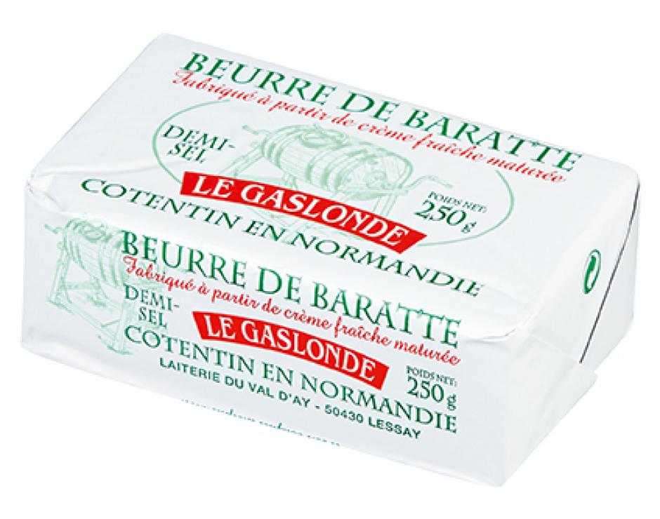 Beurre de baratte demi-sel le gaslonde