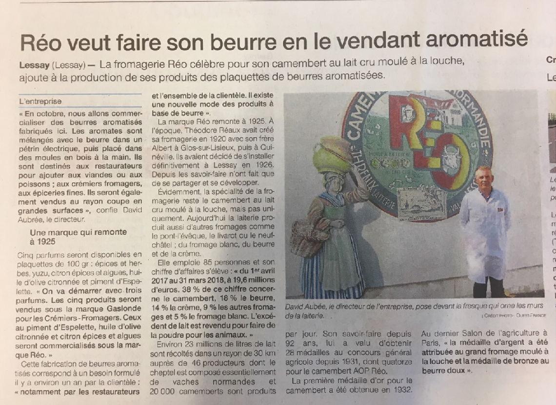 Article beurres aromatisés