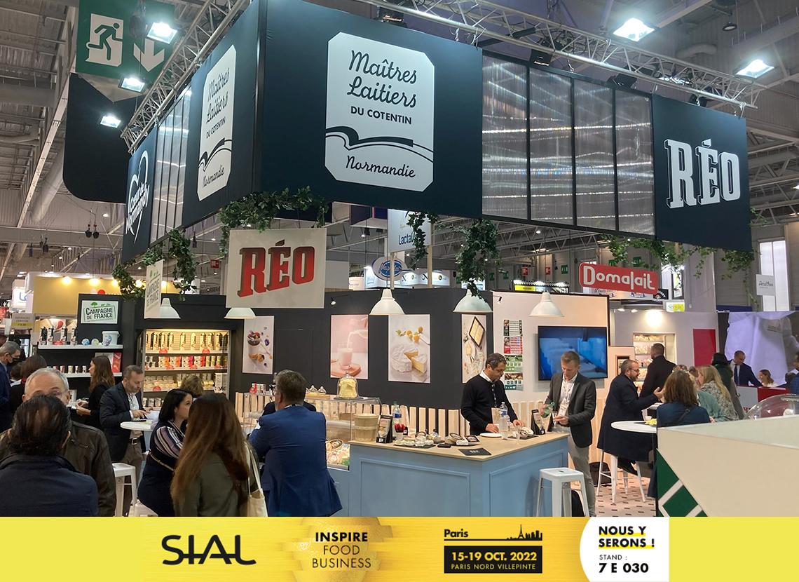 Fromagerie Réo au SIAL Salon International Alimentaire Paris octobre 2022 