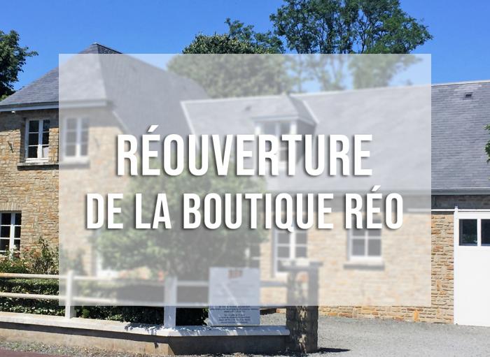 Réouverture magasin vente directe Fromagerie Réo à Lessay en Normandie