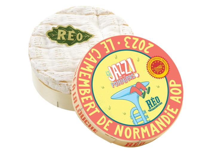 Camembert de Normandie AOP Réo au lait cru 42ème édition Festival Jazz sous les pommiers Coutances Normandie Manche mai 2023