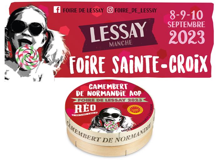  Camembert de Normandie AOP Réo édition spéciale limitée Foire de Lessay 2023 Manche