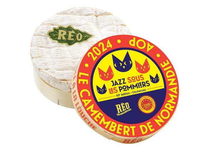 Camembert de Normandie AOP Réo au lait cru 43ème édition Festival Jazz sous les pommiers Coutances Normandie Manche mai 2023